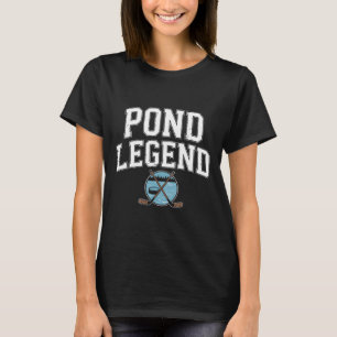 Teich Hockey Spieler Teich Legende Shinny (1) T-Shirt