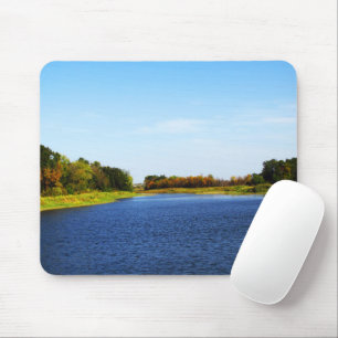 Teich im südlichen Steppenbereich der Ukraine Mousepad