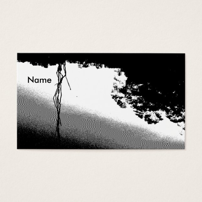 Teichreflektionen in B/W (Vorderseite)