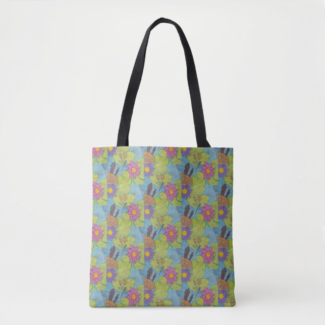 Teichszene (Muster) - Tote (Vorderseite)