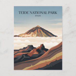 Teide-Nationalpark Spanien Postkarte