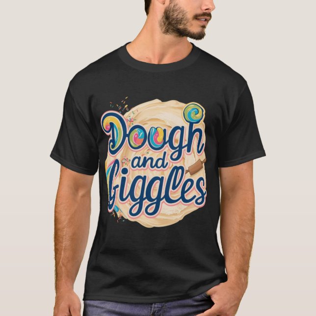 Teig und Gläser T-Shirt (Vorderseite)