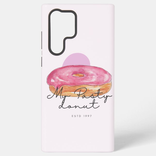 Teigige Donut-Handyhülle Samsung Galaxy Hülle (Rückseite)