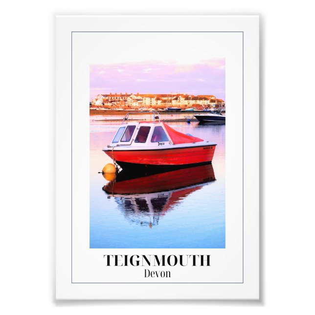 Teign, Teignmouth, Devon Fotodruck (Vorne)