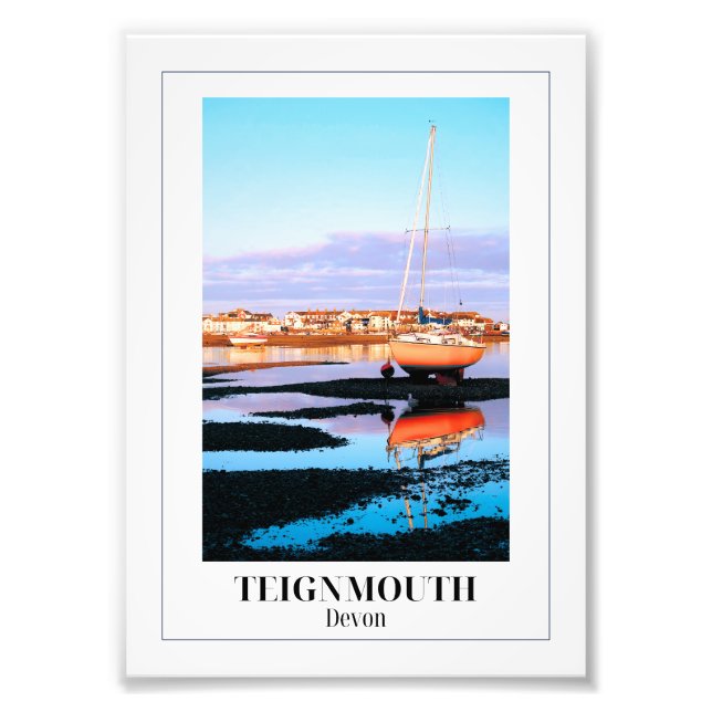 Teign, Teignmouth, Devon Fotodruck (Vorne)