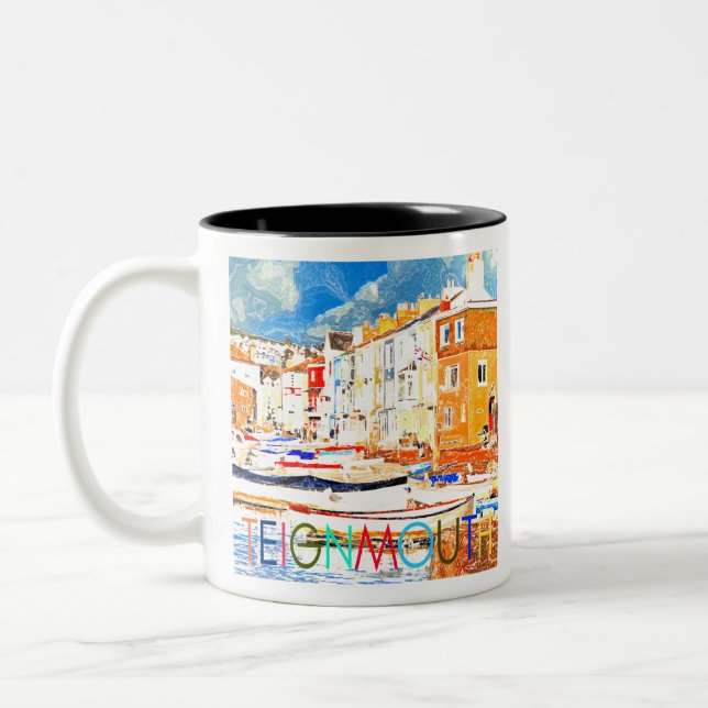 Teignmouth Zweifarbige Tasse (Links)