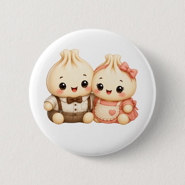 Teigtaschen-Eltern Button (Vorderseite)