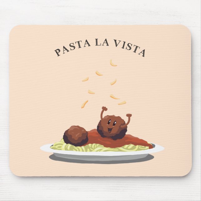Teigwaren-La Vista! Mousepad (Vorne)