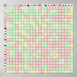 Teigwarenmatch 2 17 x 17 poster