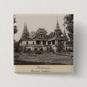 Teik Kyaung Kloster, Insel der Ka-Zehe Button