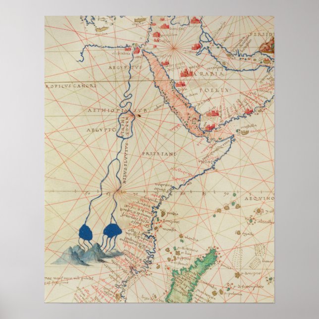 Teil Afrikas | Atlas of the World Poster (Vorne)