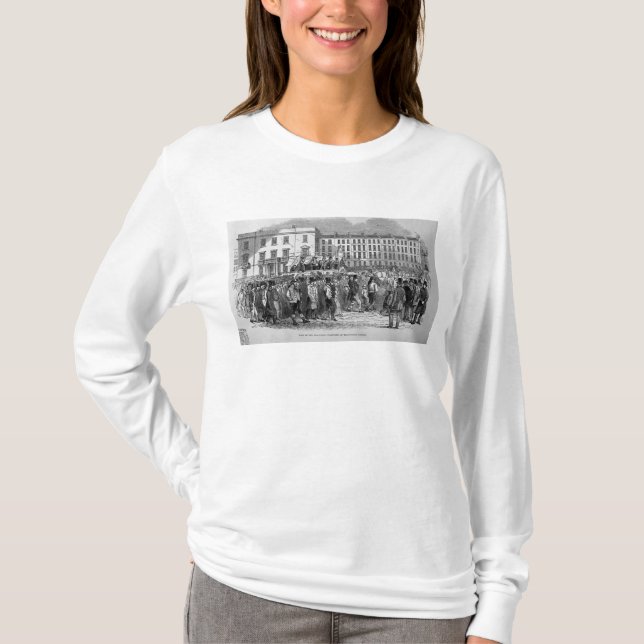 Teil der Chartist-Prozession T-Shirt (Vorderseite)