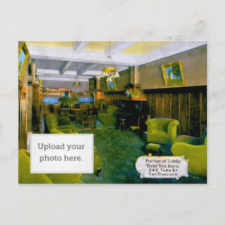 Teil der Lobby Hotel Von Dorn 242 Turk St. San F Postkarte