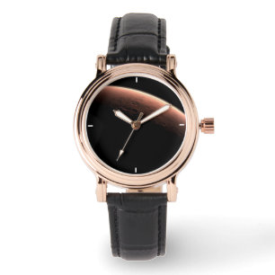 Teil der Mars an der Grenze von Licht und Dunkel. Armbanduhr