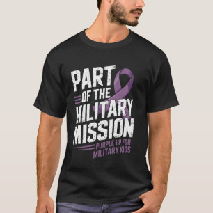 Teil der militärischen Mission Purple Up für das M T-Shirt