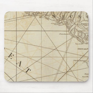 Teil der Provinzen Costa Rica und Nicaragua Mousepad