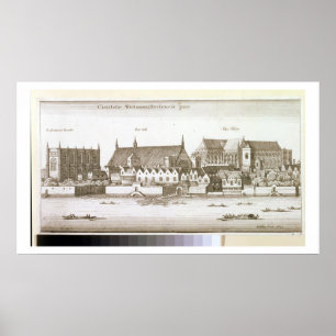 Teil der Stadt Westminster, 1647 (Gravieren) Poster