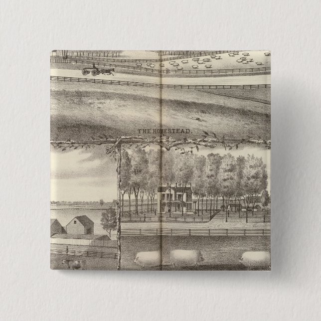 Teil des Eigentums von George A Hance Button (Vorderseite)