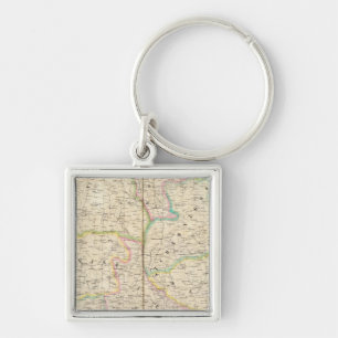 Teil des europäischen Russland 15 Schlüsselanhänger