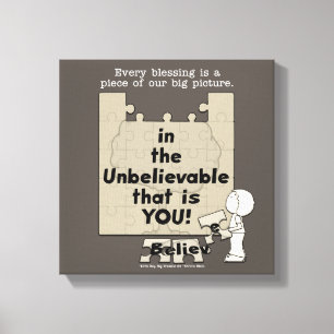 Teil des großen Bildes Leinwanddruck