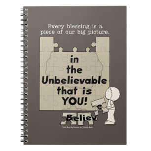 Teil des großen Bildes Notizblock