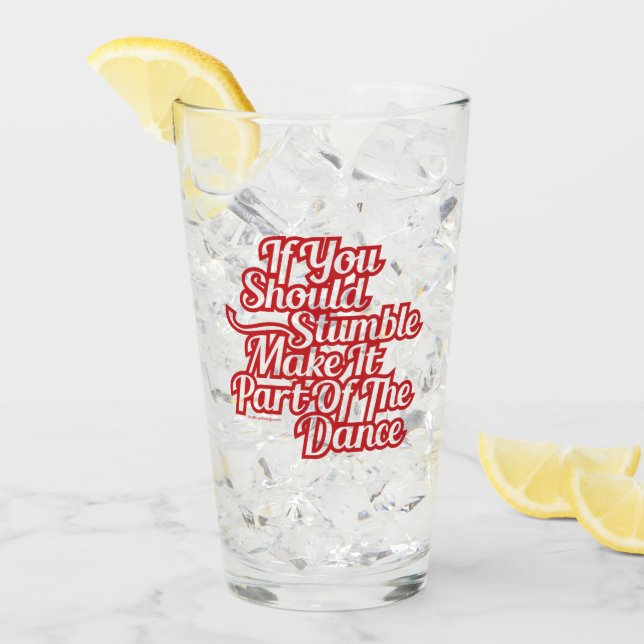 Teil des Tanzes Glas (Vorderseite Ice)