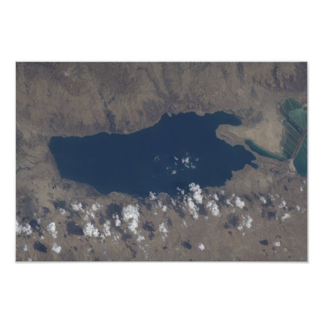 Teil des Toten Meeres Fotodruck (Vorne)