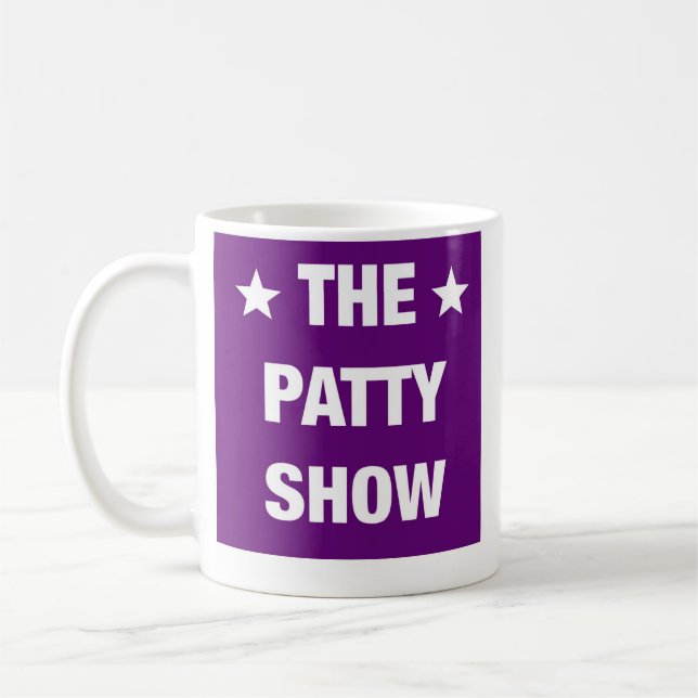 Teil: Die Patty Show-Tasse Kaffeetasse (Links)
