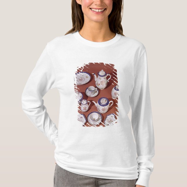 Teil eines mit Monogramm Teeservices Worcesters T-Shirt (Vorderseite)