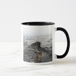 Teil eines Ölteppichs im Golf von Mexiko Tasse