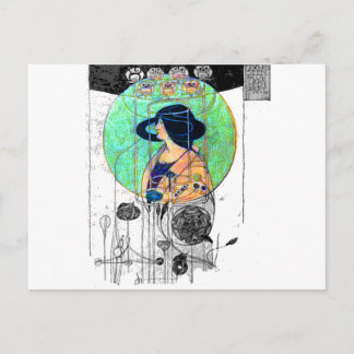 Teil gesehen - Teil von Charles R. Mackintosh Postkarte