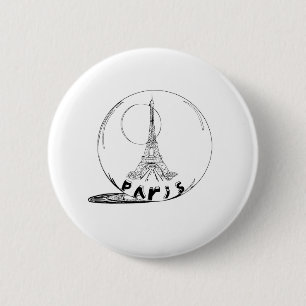 Teil in einer Glaskugel Button