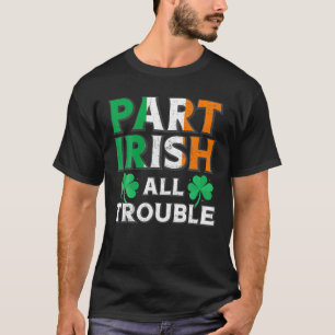 Teil Irish All Trouble Funny St Patrick's Day Matc T-Shirt