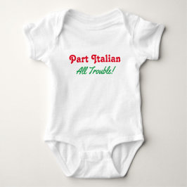 Teil Italienisch All Trouble Baby Bodysuit Baby Strampler