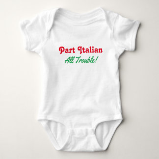 Teil Italienisch All Trouble Baby Bodysuit Strampler