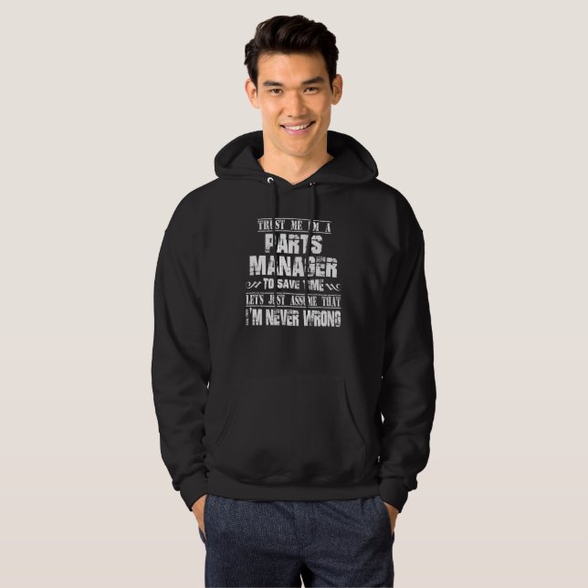 TEIL-MANAGER HOODIE (Vorne ganz)