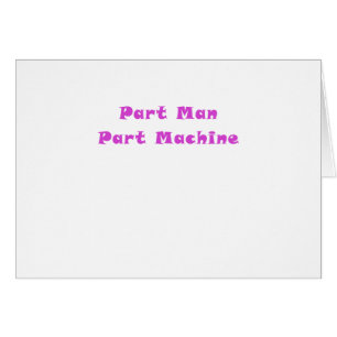 Teil-Mann-Teil-Maschine