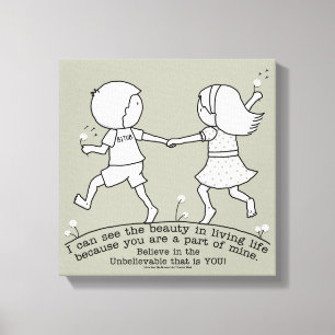 Teil meines Lebens Leinwanddruck