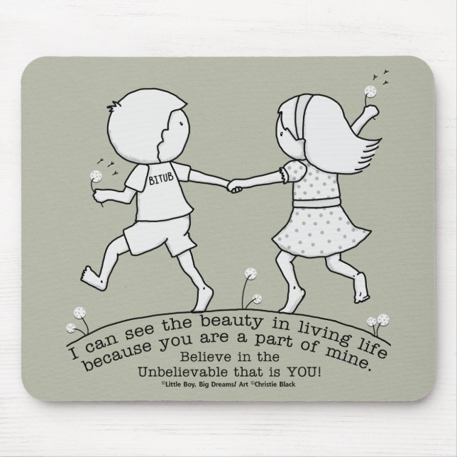 Teil meines Lebens Mousepad (Vorne)