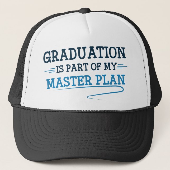 Teil meines Masterplans Truckerkappe (Vorderseite)