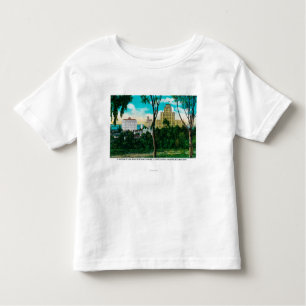 Teil San Diegos Skyline EL Corte zeigend Kleinkind T-shirt