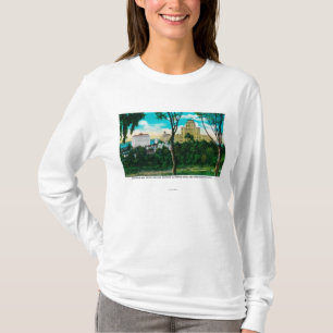 Teil San Diegos Skyline EL Corte zeigend T-Shirt