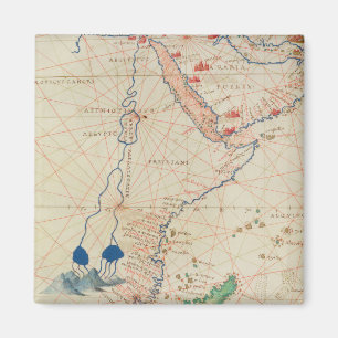 Teil von Atlas Afrikas der Welt Magnet
