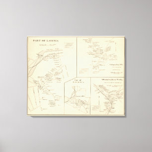 Teil von Laconia Leinwanddruck