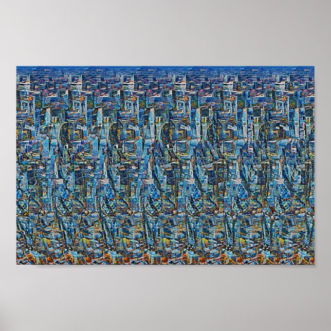 Teil von London - Versteckter 3D-Druck Poster (Vorne)