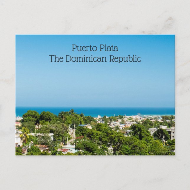 Teil von Puerto Plata Postkarte (Vorderseite)