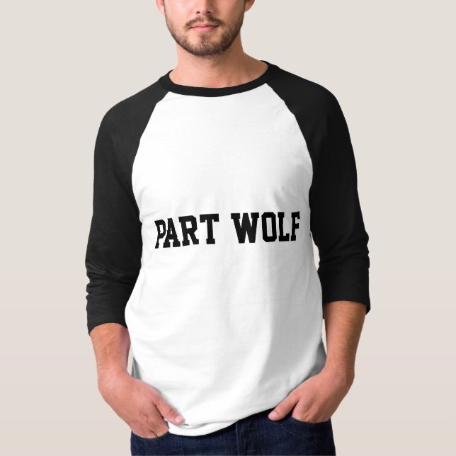 Teil-Wolf T-Shirt (Vorderseite)