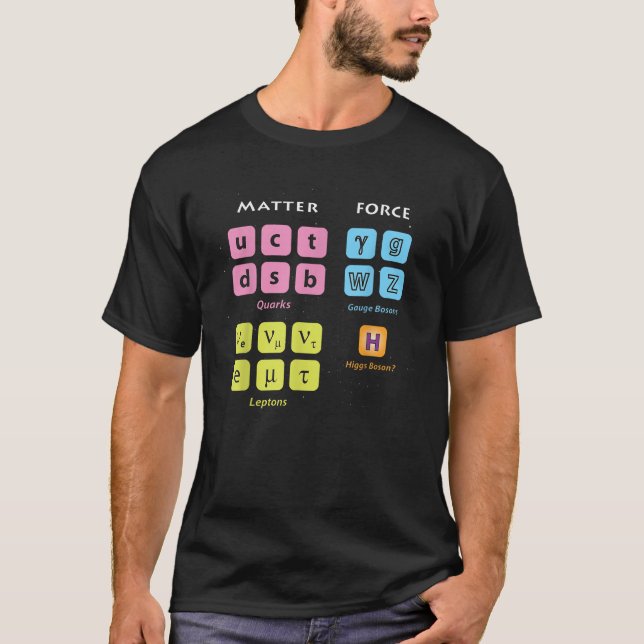 Teilchen Physikalische Higgs-Standardmodell Quante T-Shirt (Vorderseite)