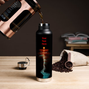 Teilchen-Welle-Dualität Trinkflasche