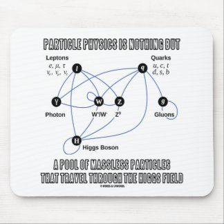 Teilchenphysik ist nichts anderes als ein Pool von Mousepad